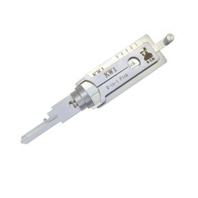 comprar Lishi herramienta de recogida de cerraduras KW1 5pin 2in1 Selección de cerraduras y herramienta de decodificación Fabricación en línea