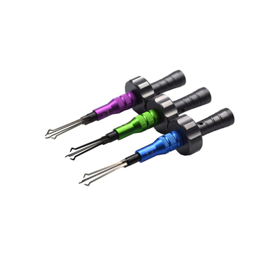 comprar Selección de cerradura de acero inoxidable para cerrajería civil La nueva herramienta de cerradura cruzada de apertura rápida (3 juegos) Fabricación en línea