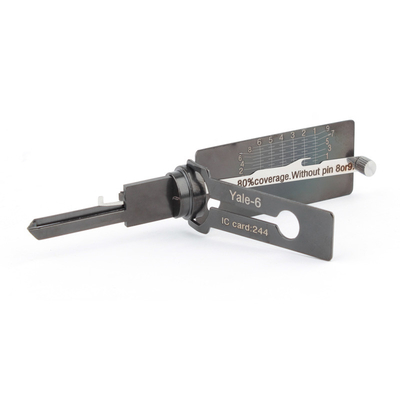 comprar Entrenamiento herramientas de cerrajería kit Lishi Herramientas Yale-5 Yale-6 cisa-5 cerradura picking 2-IN-1 Pick online manufacture