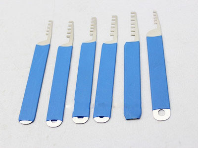 comprar 6 en 1 Comb estilo de acero inoxidable para principiantes Fabricación en línea