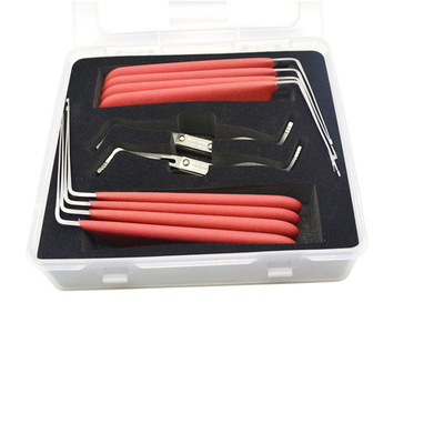 comprar Herramientas de hardware de mango antideslizante tipo L 8 piezas herramientas de juego de pines para cerrajería rápida Fabricación en línea