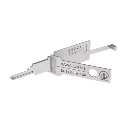 comprar Lishi 2in1 Residential Civilian tools Lock Cylinder Opening Tool(SS342) Reader for japan KAWAJUN Locksmith Tools Fabricación en línea