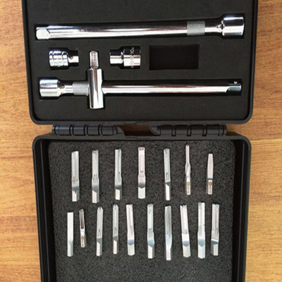 comprar 18 en 1 herramientas de cerrajería de acero inoxidable Seleccionar para la llave de la bomba cerraduras suaves y duras Fabricación en línea