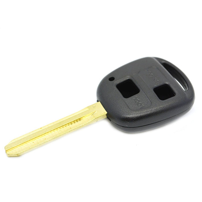 comprar Toyota de fresado interior de 2 botones llave remota carcasa de llave con carcasa original mayorista Fabricación en línea