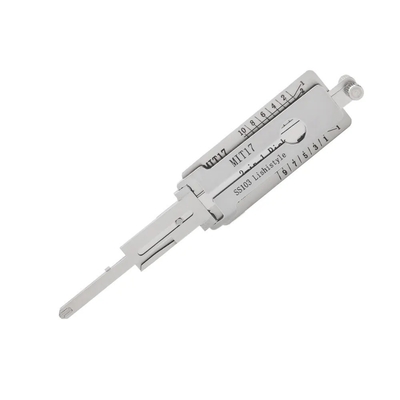 comprar Auto Lishi herramienta MIT17-10cuts SS103 2 en 1 Lishi herramientas de cerrajería para Mitsubishi puerta cerradura de apertura Fabricación en línea