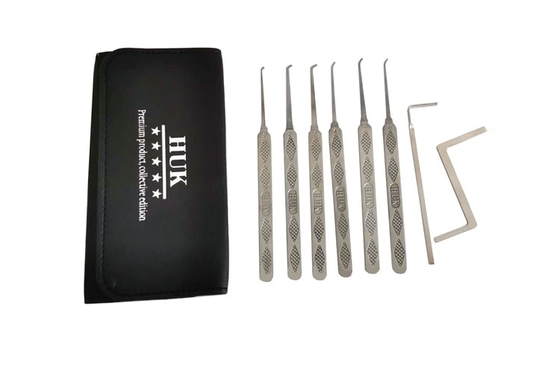comprar Herramientas de cerrajería 6 piezas de kit de ganzúas de acero inoxidable con gancho único convenientes Fabricación en línea