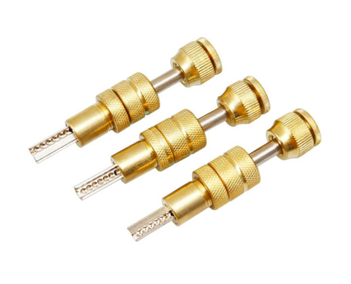 Kit de herramientas de apertura rápida para la cerradura Kaba Dimple 3pcs Herramientas de cerrajería Diseño telescópico